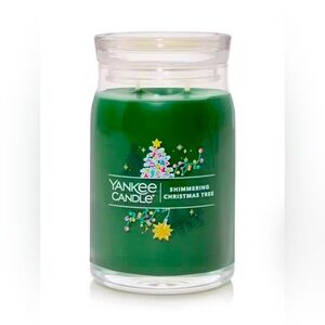 Yankee Candle Shimmering Christmas Tree 20 oz. Candle